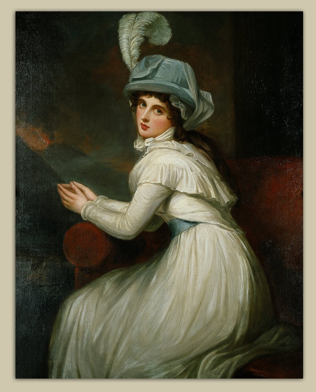 Lady Hamilton von George Romney