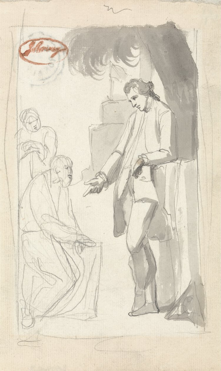 Major Pierson und der Brahmane von George Romney