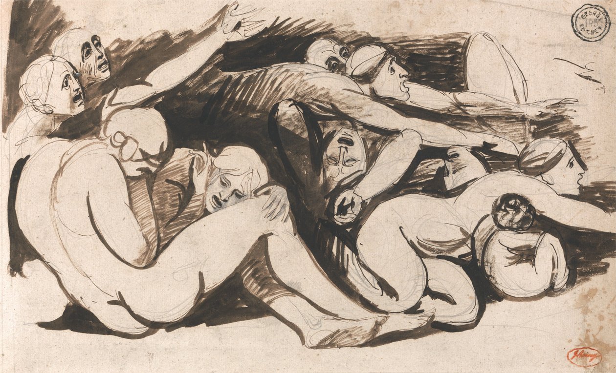 Gefängnisszene von George Romney