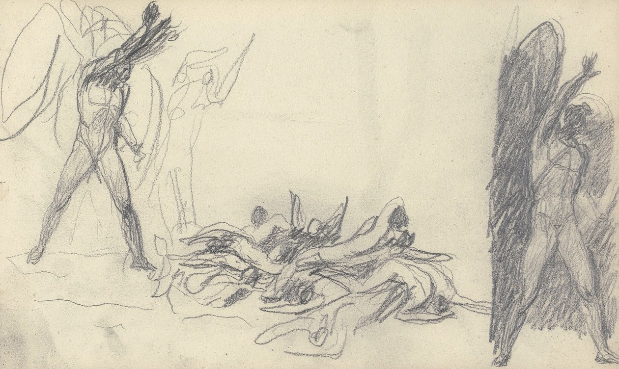 Skizzenbuchzeichnung von George Romney