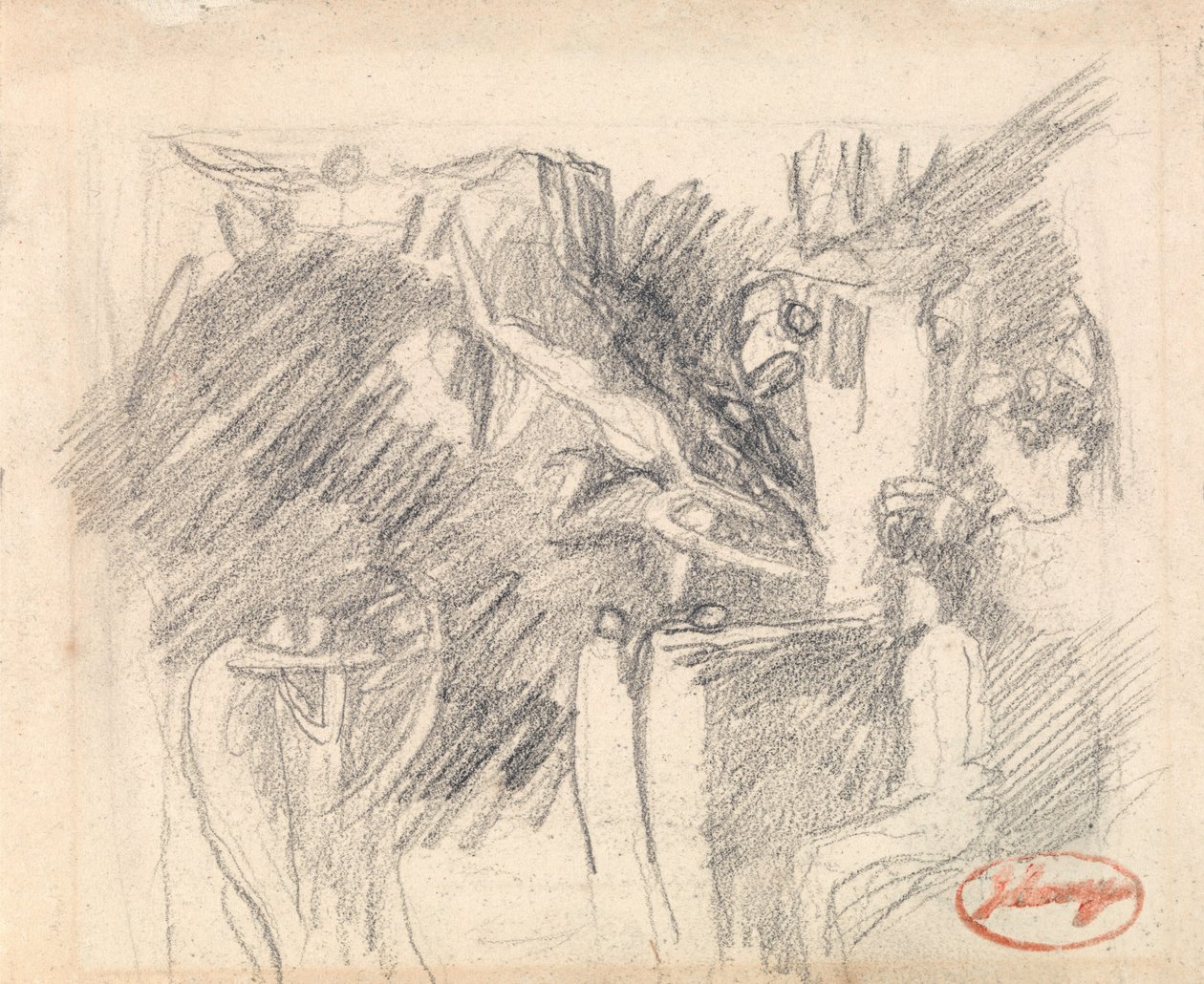Die Versuchung Christi von George Romney