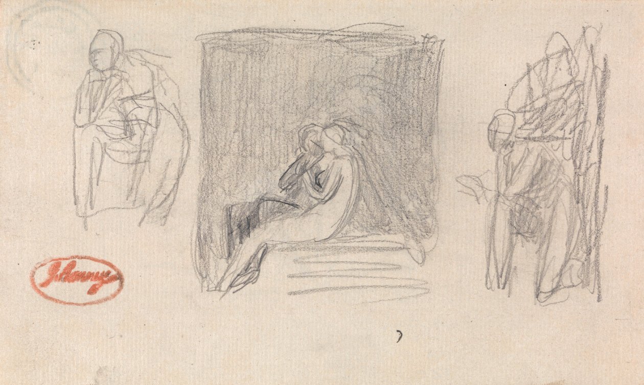 Drei Studien von George Romney