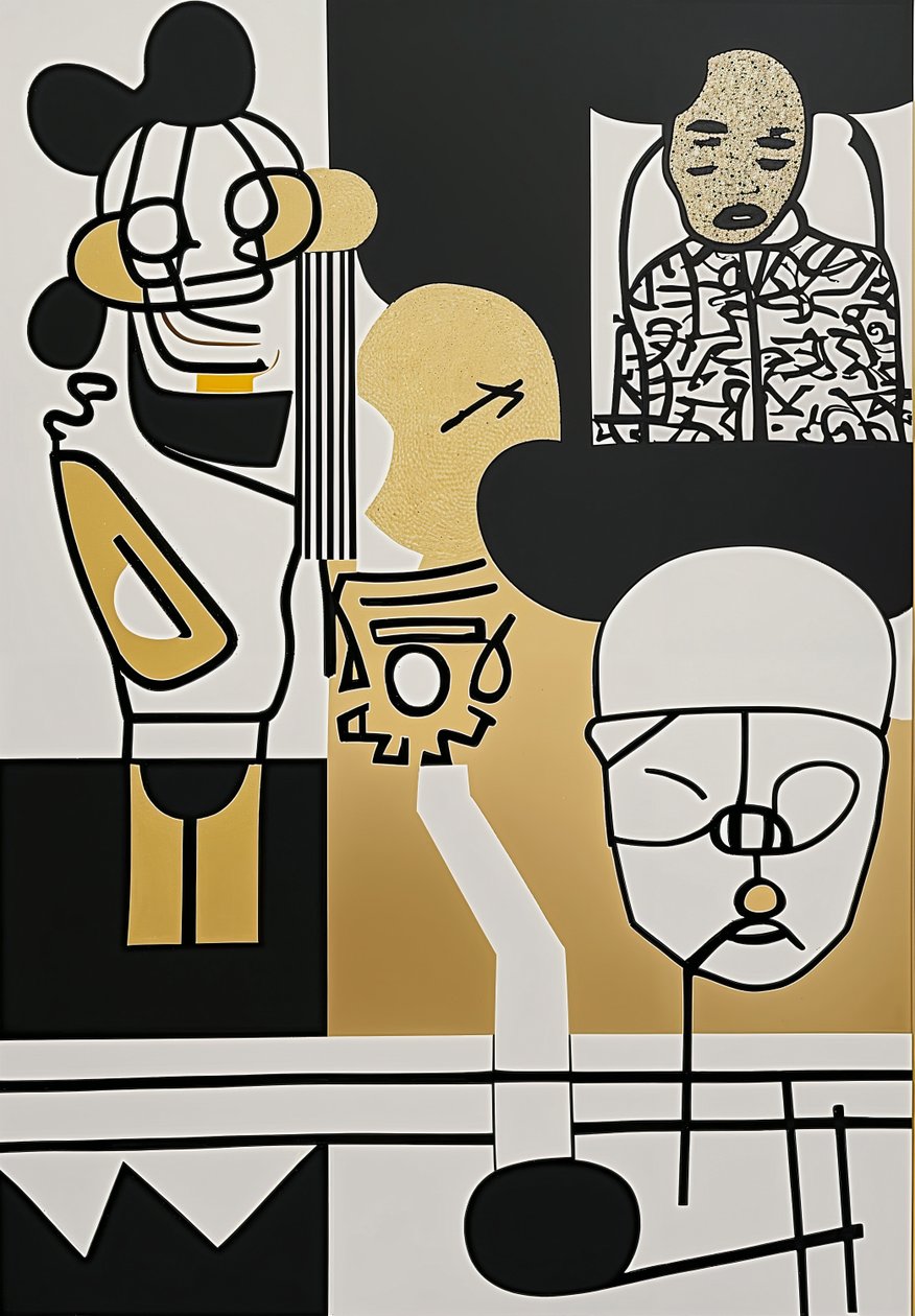 „Muted Witness“, 2024 von George Rosaly