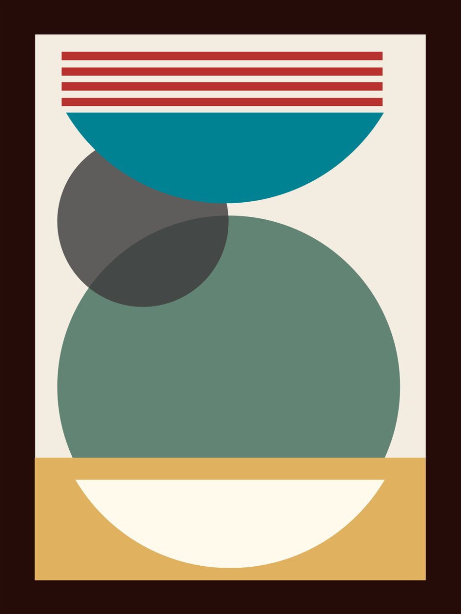 Space City Abstract, 2023 von George Rosaly