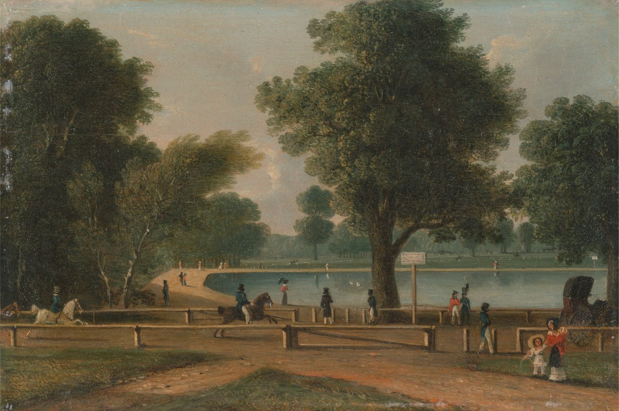 Die Serpentine, Hyde Park von George Sidney Shepherd