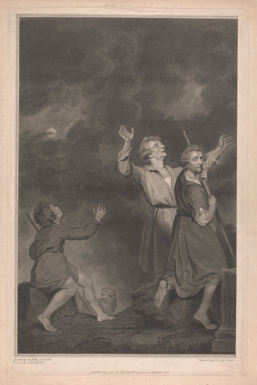 Westfenster der Kapelle, New College Oxford, Anbetung der Hirten, aus der Geburtsszene von George Siegmund Facius