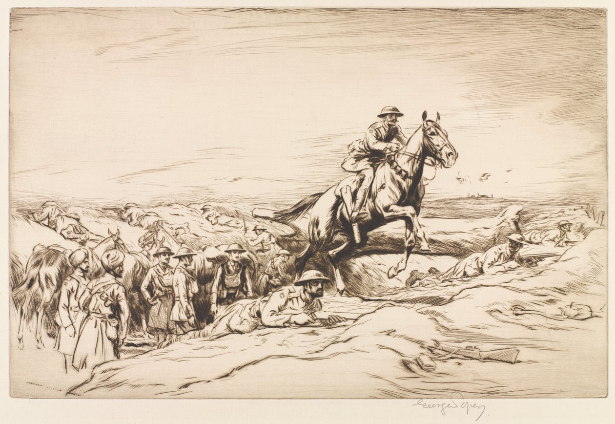 2. Lanzenreiter bei Epehy, 1. Dez. 1917 von George Soper