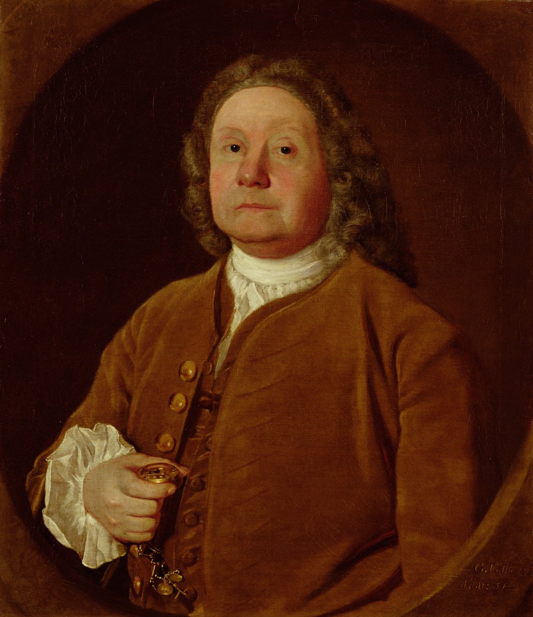 Porträt von George Fothergill aus York von George Stubbs