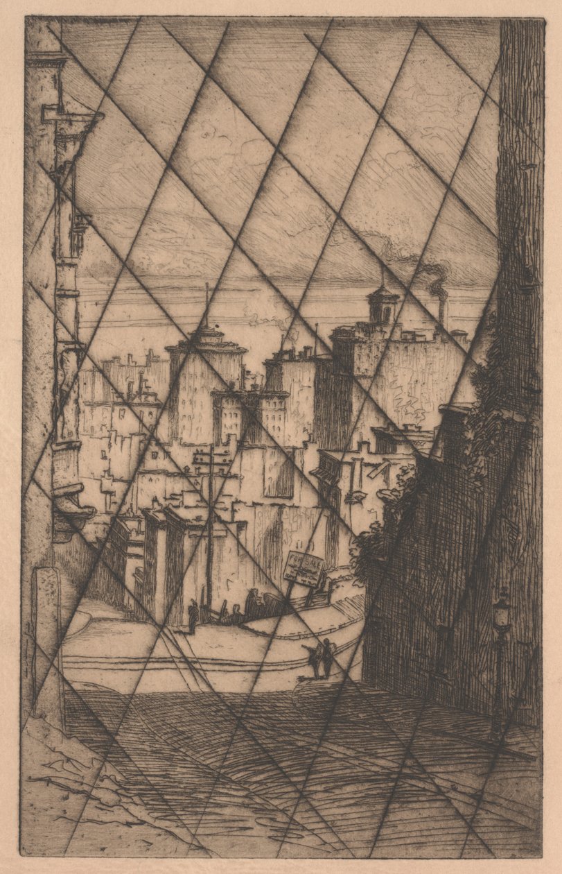 In San Francisco (stornierte Platte), ca. 1911 von George Taylor Plowman