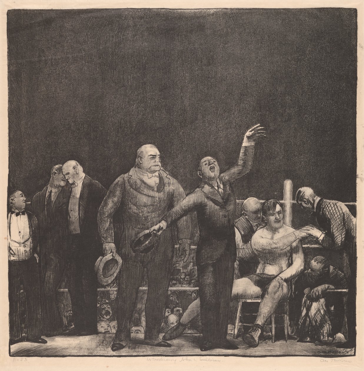 Vorstellung von John L. Sullivan von George Wesley Bellows