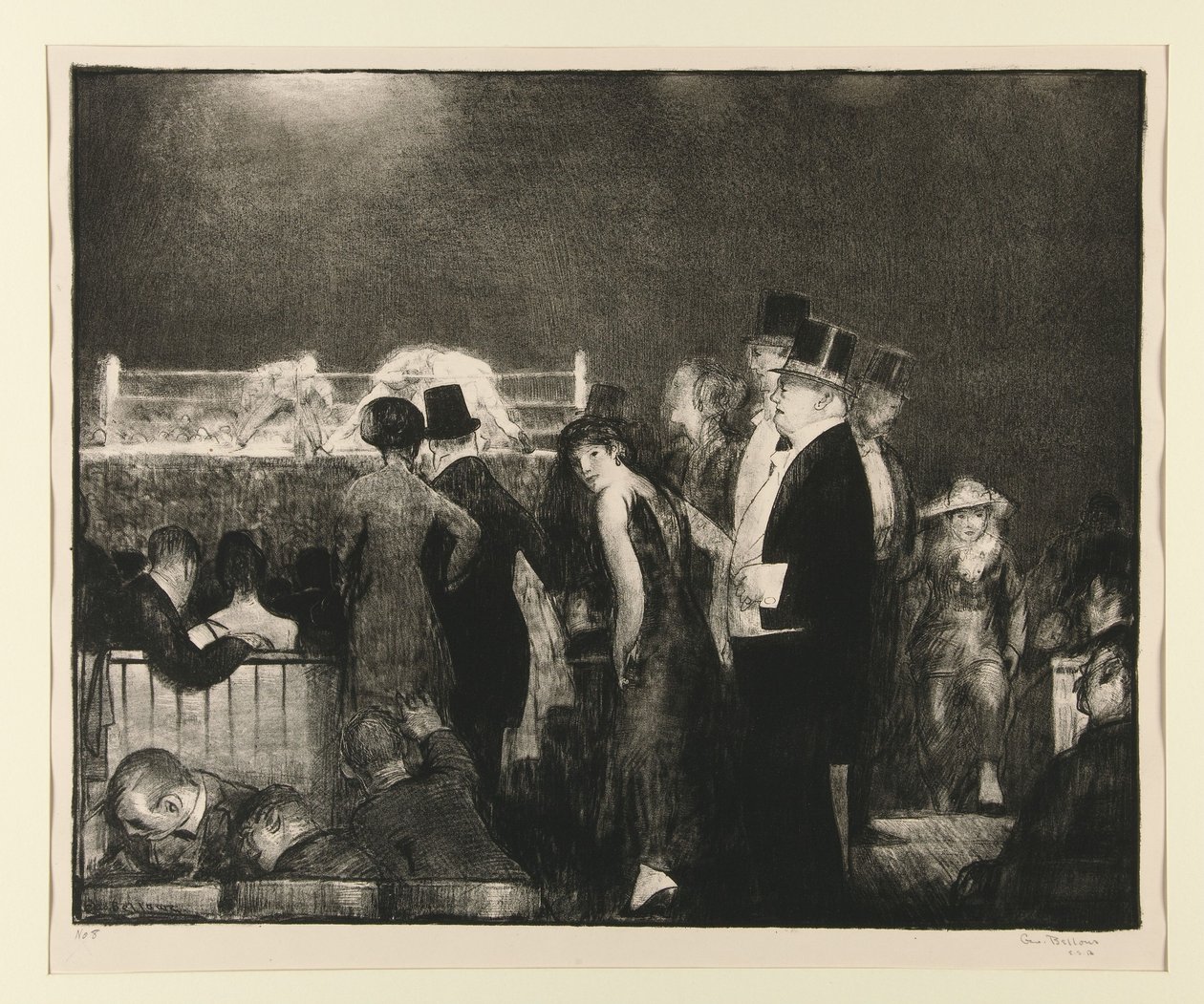 Vorbereitungen zum großen Kampf, Nr. 8 von George Wesley Bellows
