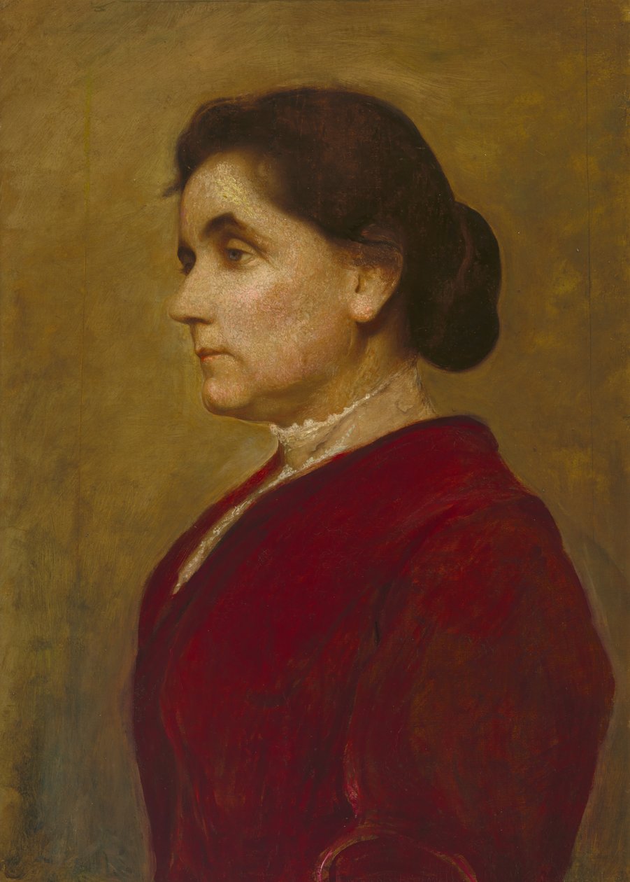 Jane Addams (1860-1935), um 1906 von George de Forest Brush or Brusch