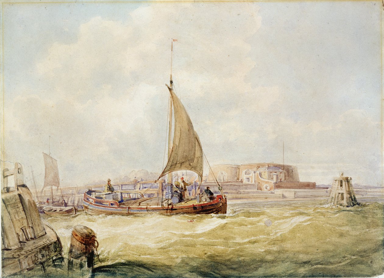 Der Alte Hafen, Hull von George the Elder Chambers