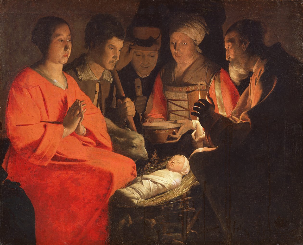 Anbetung der Hirten von Georges de La Tour