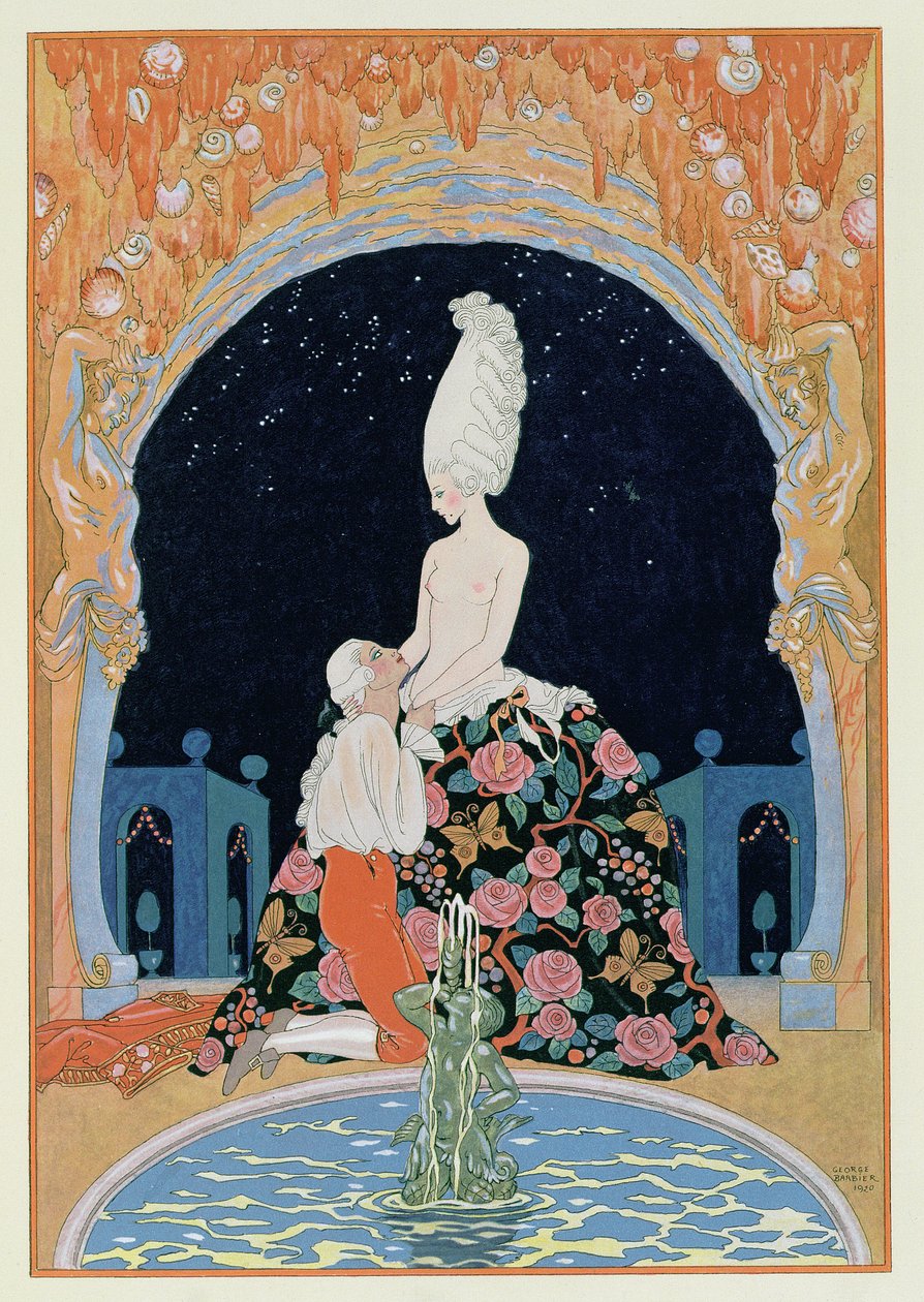 In der Grotte, Illustration für 