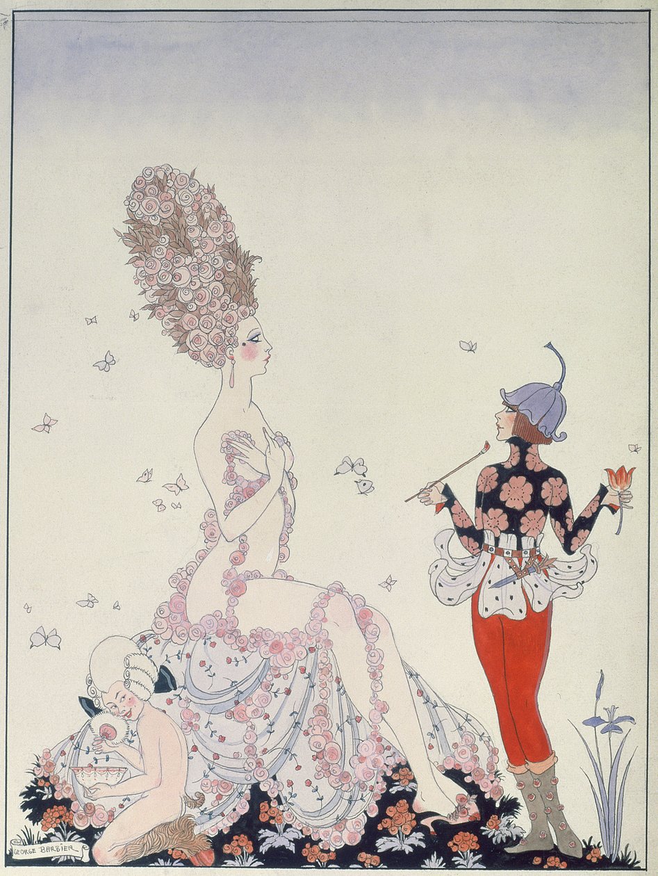 Mutter Natur von Georges Barbier