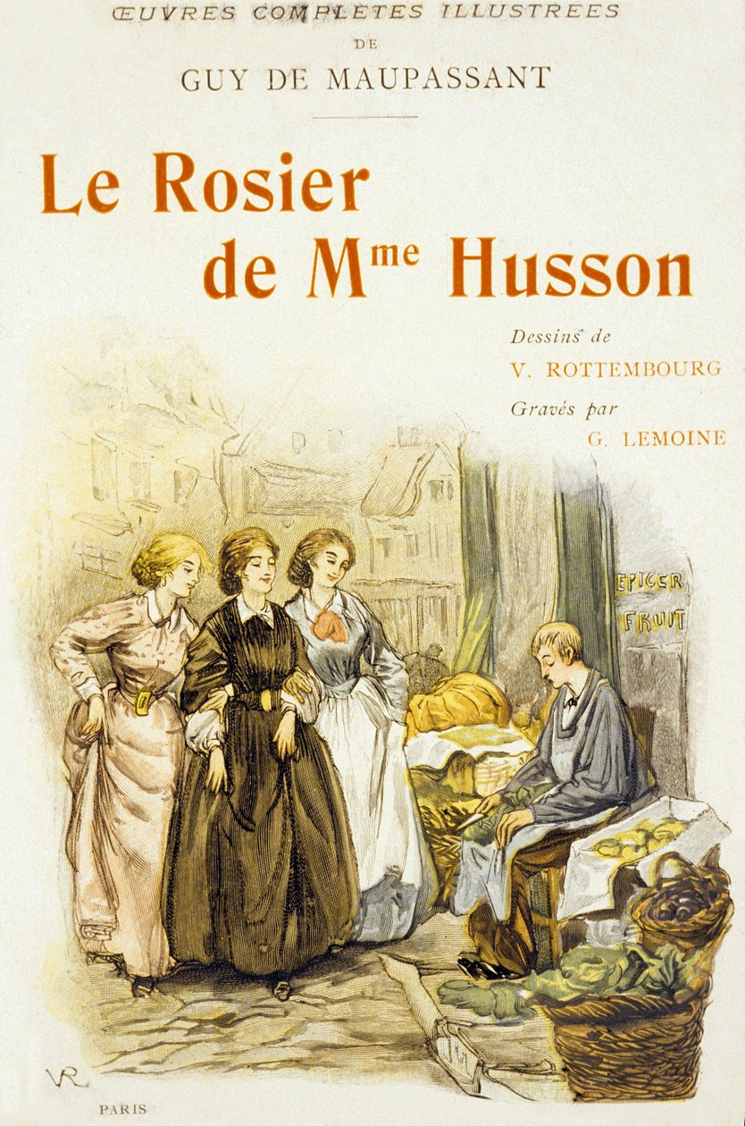Buchcover "Le Rosier de Mme Husson" von Guy de Maupassant von Georges Lemoine