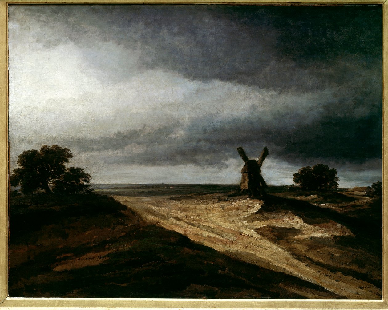 Die Umgebung von Montmartre von Georges Michel