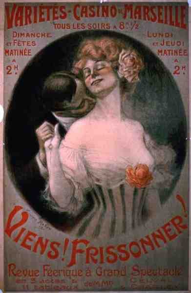 Plakat für eine Revue im Variete-Casino, Marseille von Georges Redon