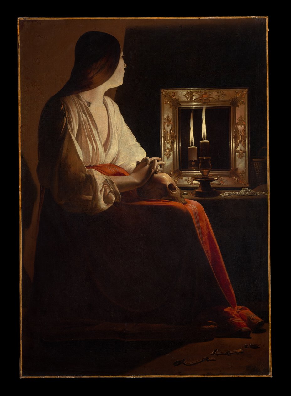 Die reuige Magdalena von Georges de La Tour