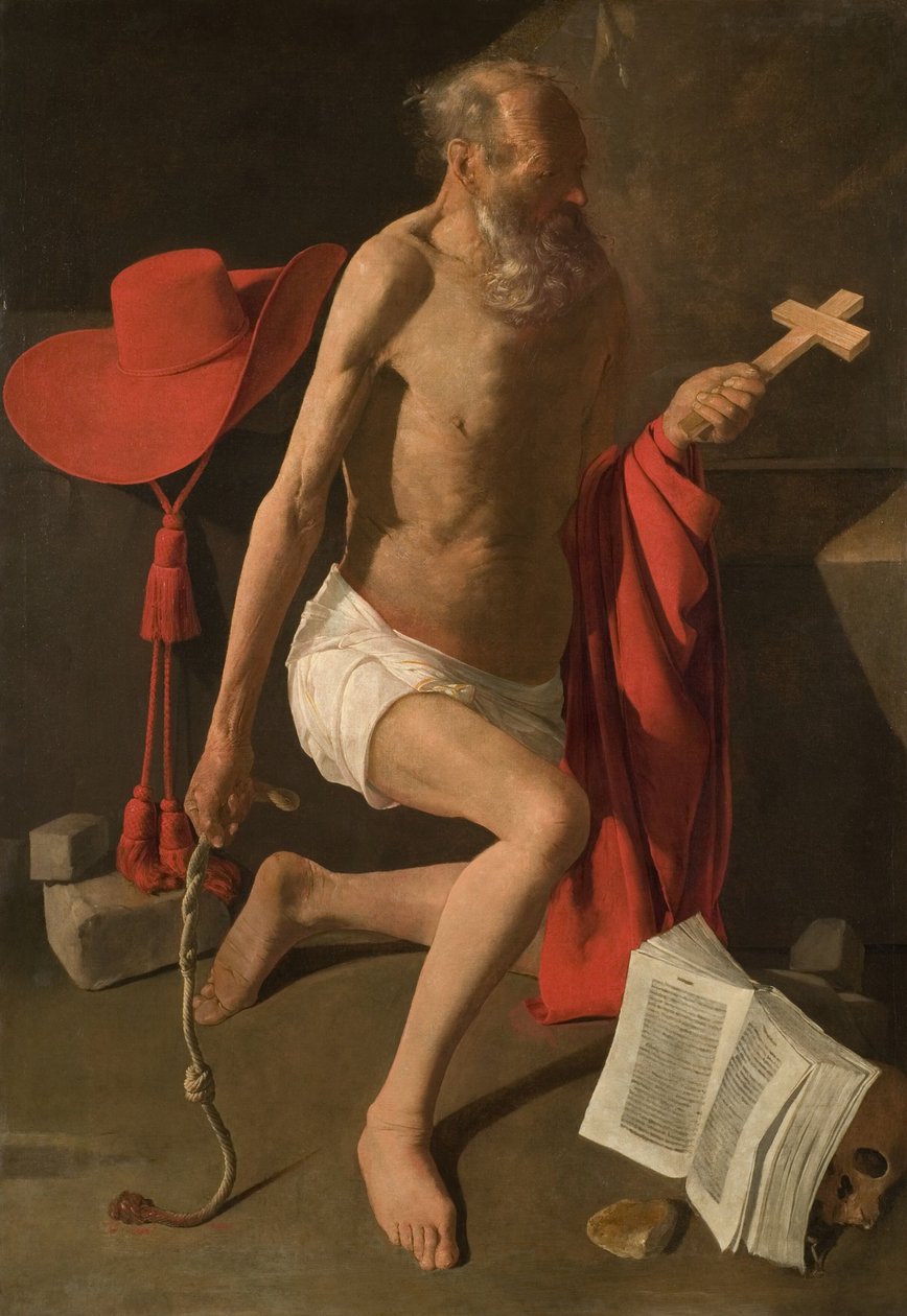 Der reuige Heilige Hieronymus von Georges de La Tour