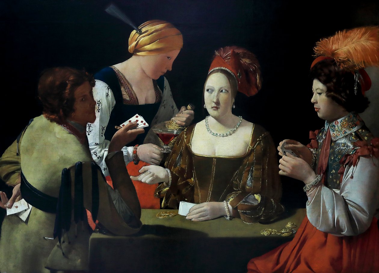 Der Betrüger mit dem Karo-Ass von Georges de La Tour
