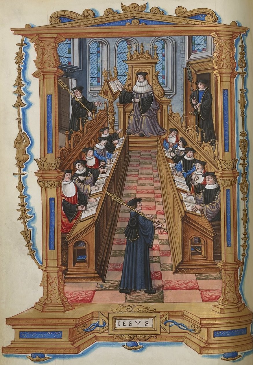 Ärzte an der Universität von Paris von Etienne Colaud, aus Chants Royaux, 1537 von Georgia Levan Ramishvili from Tbilisi