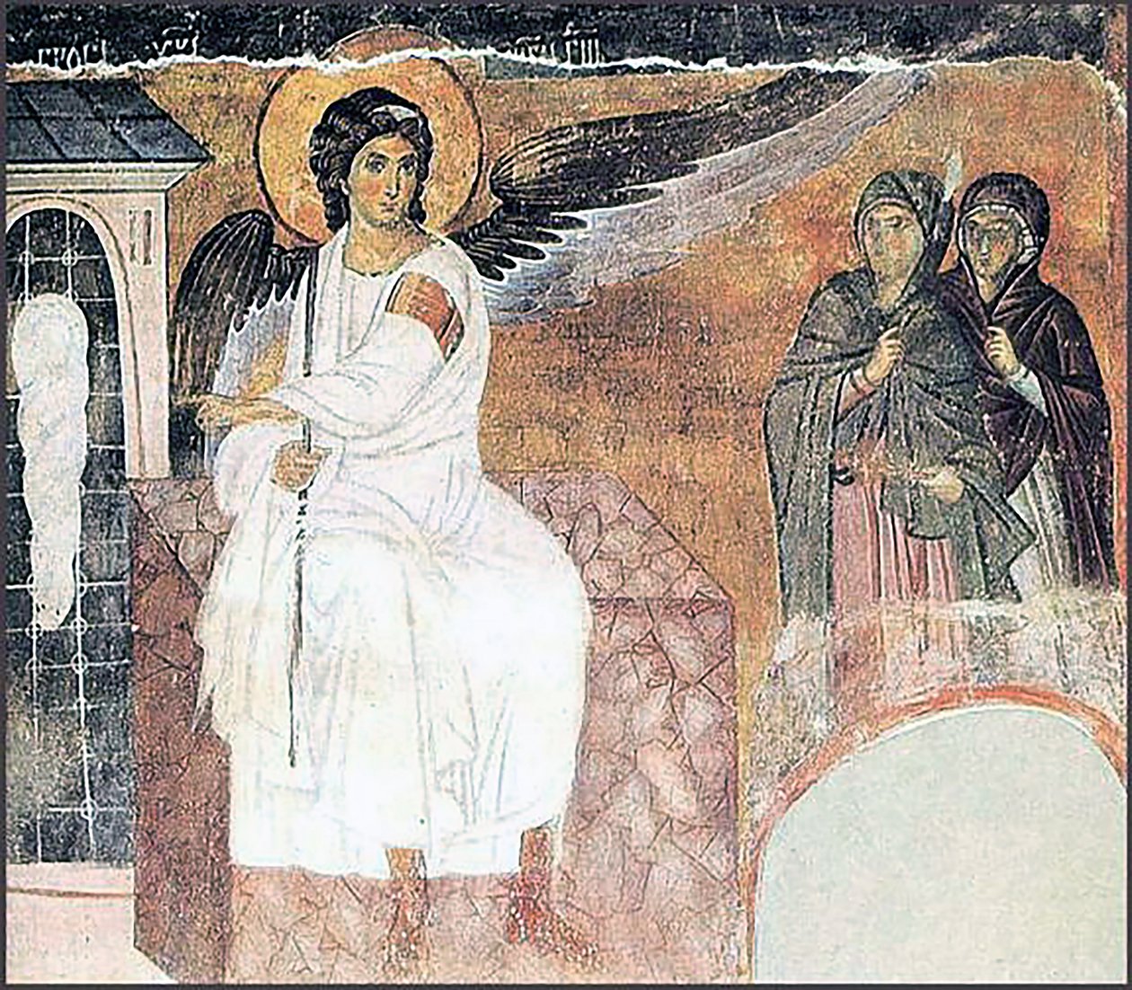Fürchtet euch nicht - Weißer Engel des Mileševa-Klosters, Serbien, 1230 von Georgia Levan Ramishvili from Tbilisi