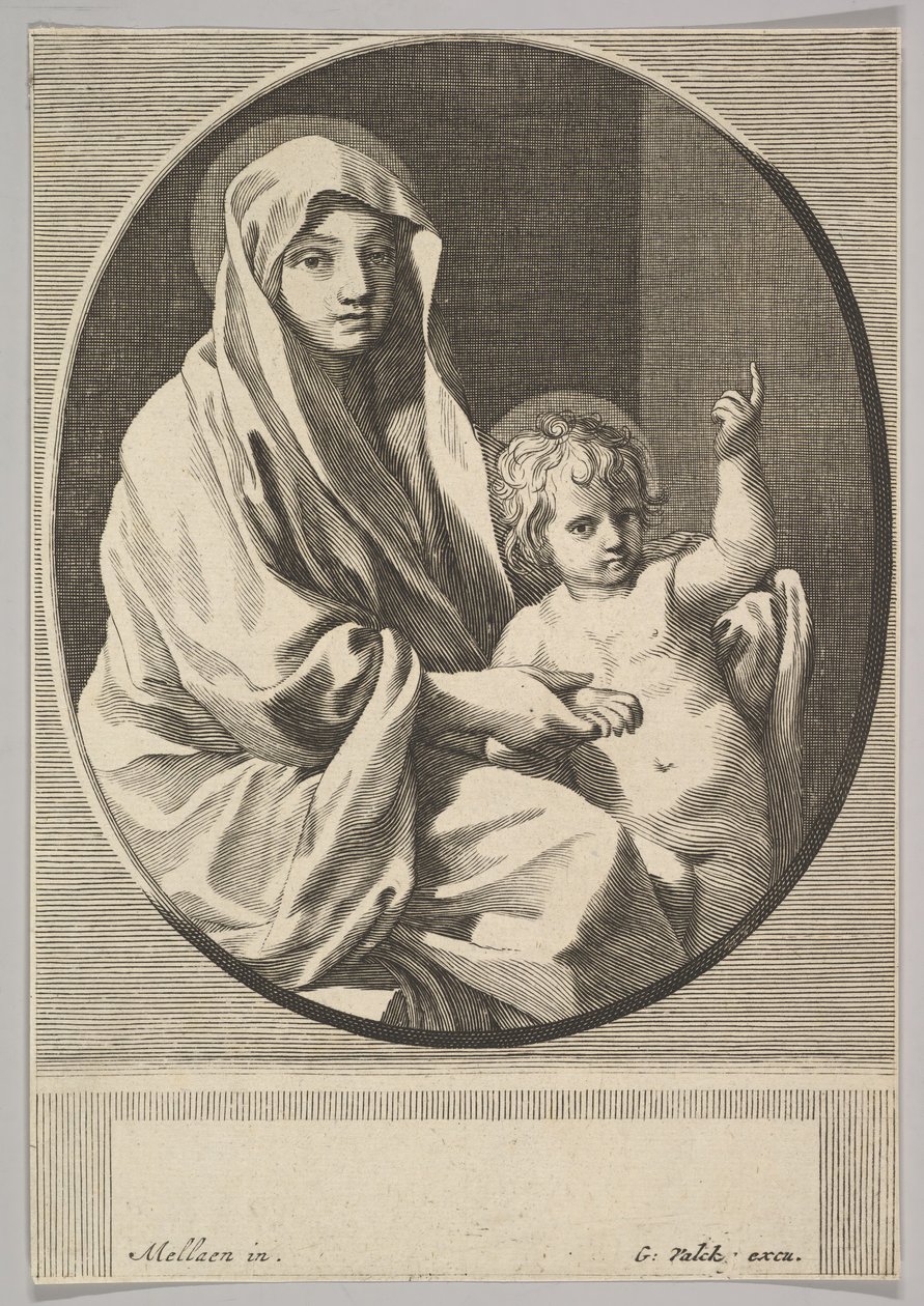 Maria mit dem Kind von Gerald Valck