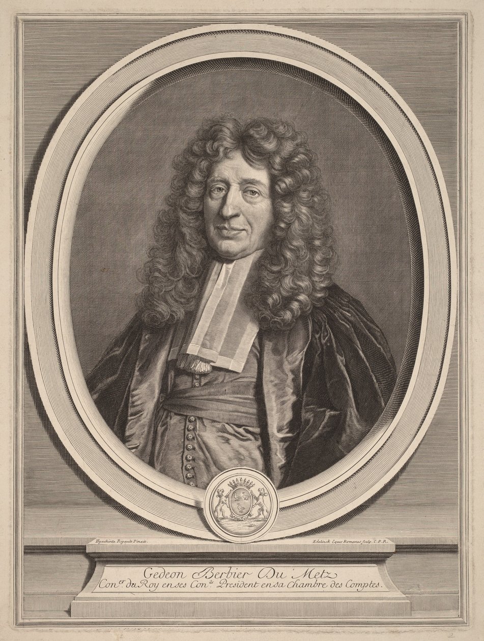 Gedeon Berbier-Du Metz von Gérard Edelinck