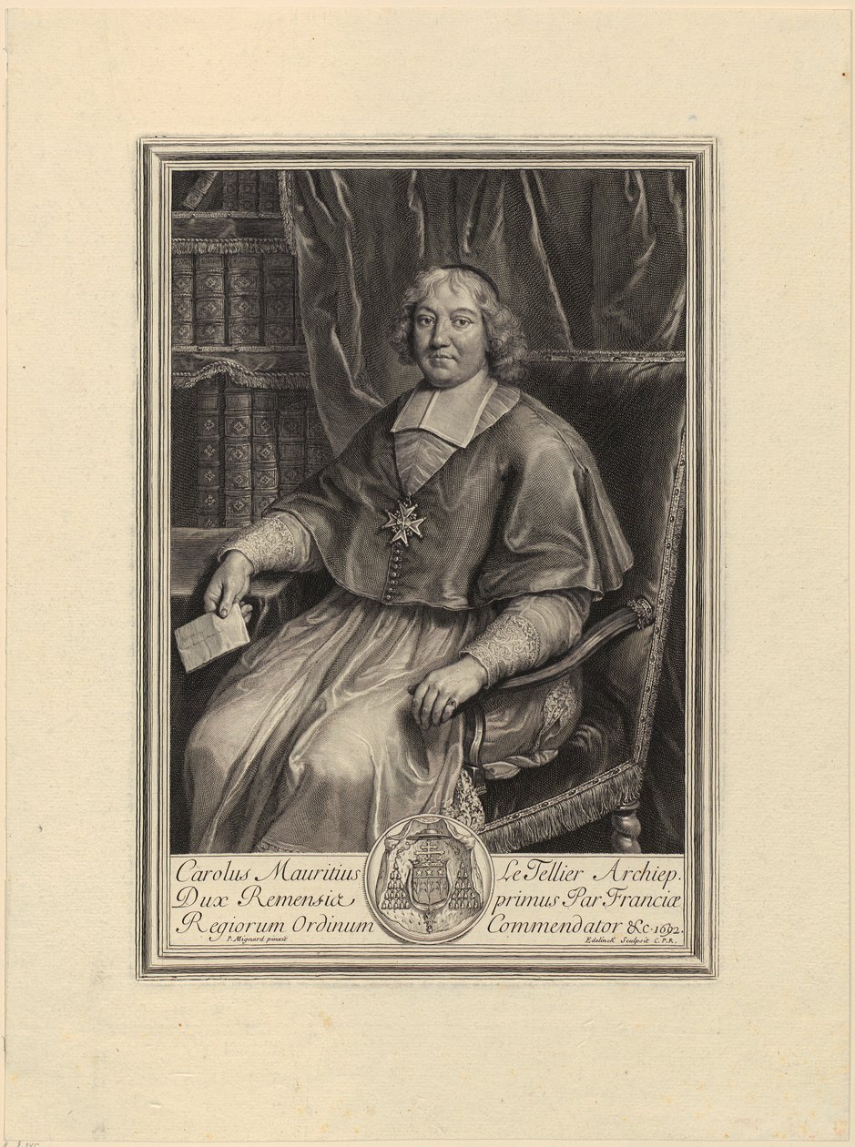 Porträt von Raimond Poisson von Gérard Edelinck