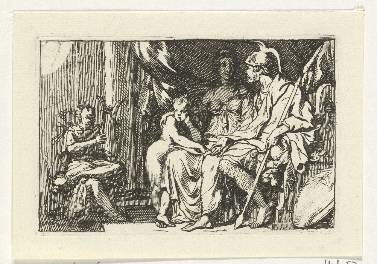 Aeneas erzählt Dido von seinem Schicksal von Gerard de Lairesse