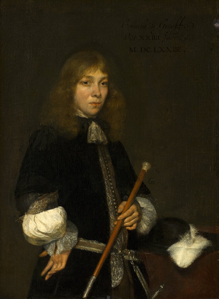 Porträt von Cornelis de Graeff (1650-1678) von Gerard ter Borch