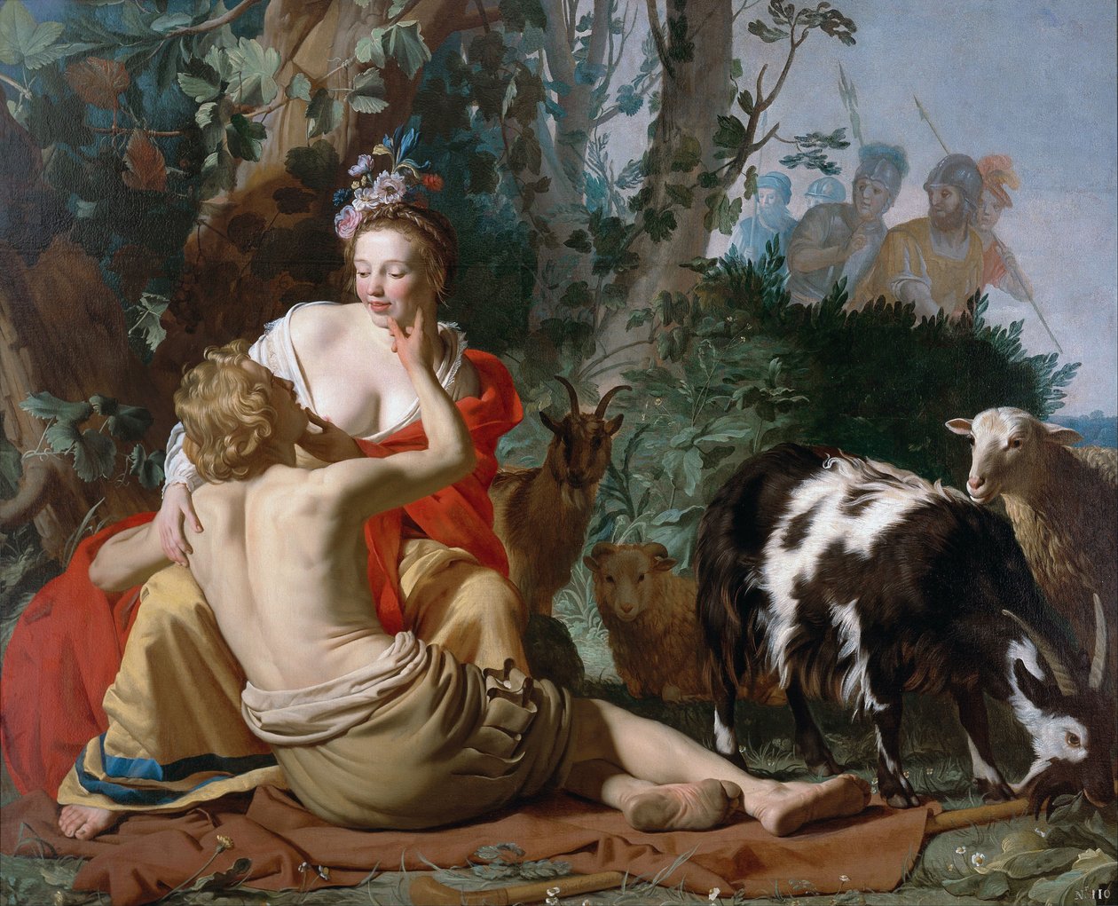 Granida und Daifilo von Gerard van Honthorst