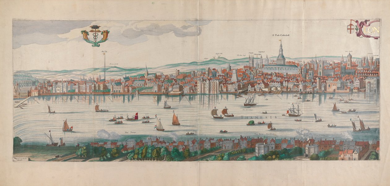 London, Panoramablick von Gerard van Keulen