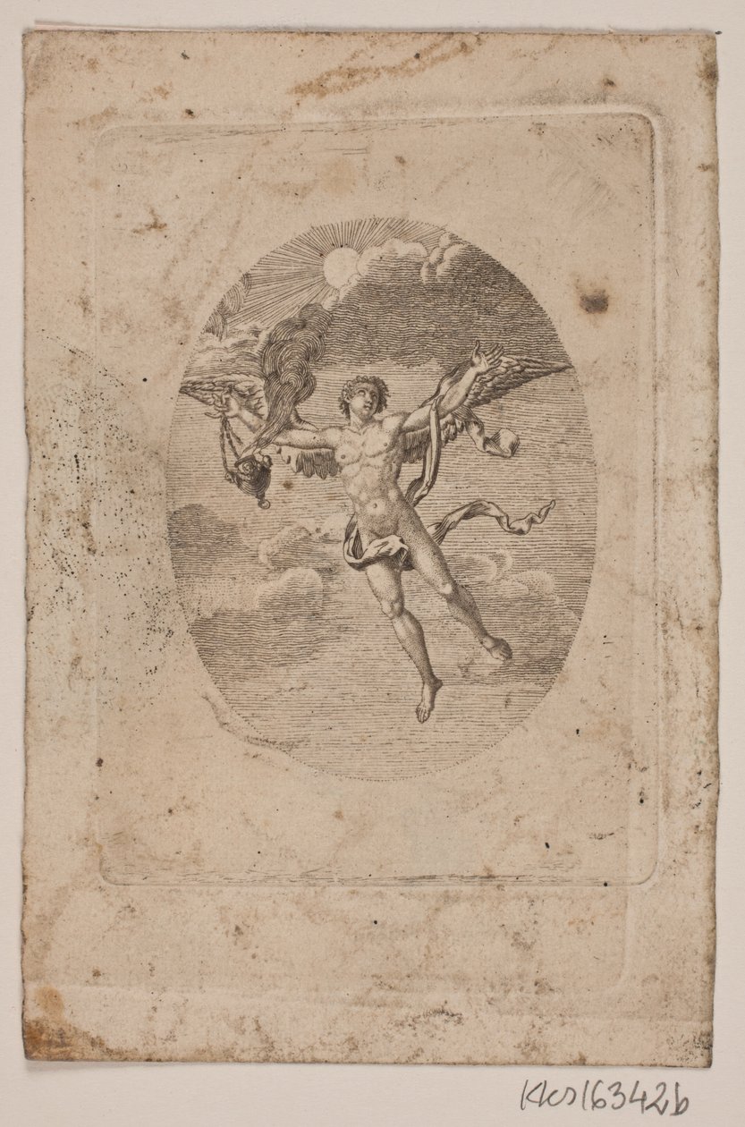 Schwebender Engel von Gerhard Ludvig Lahde