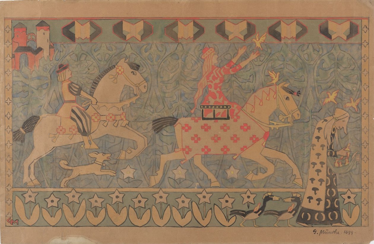 Gullfuglene von Gerhard Munthe