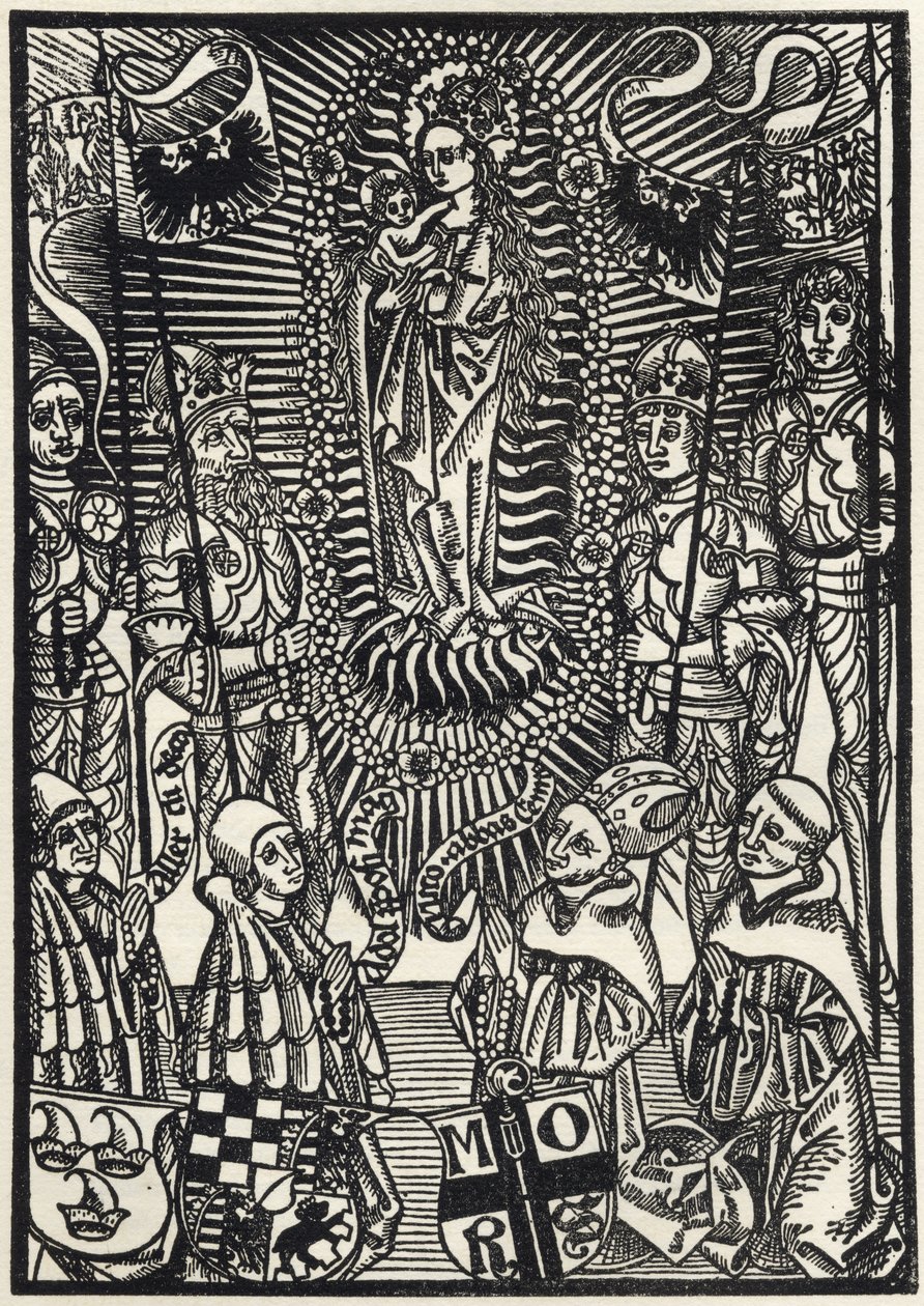 Die Madonna in der Herrlichkeit, aus 