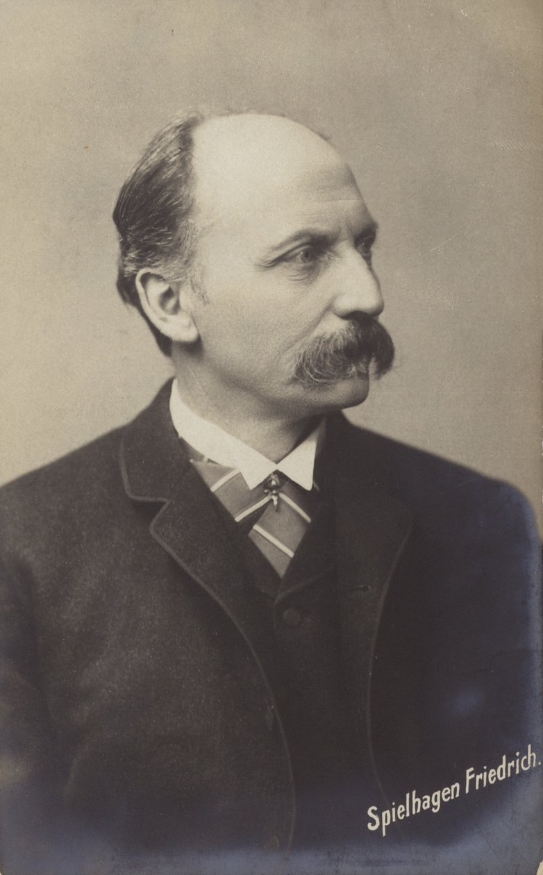 Friedrich Spielhagen (1829-1911), deutscher Schriftsteller und Übersetzer von German Photographer