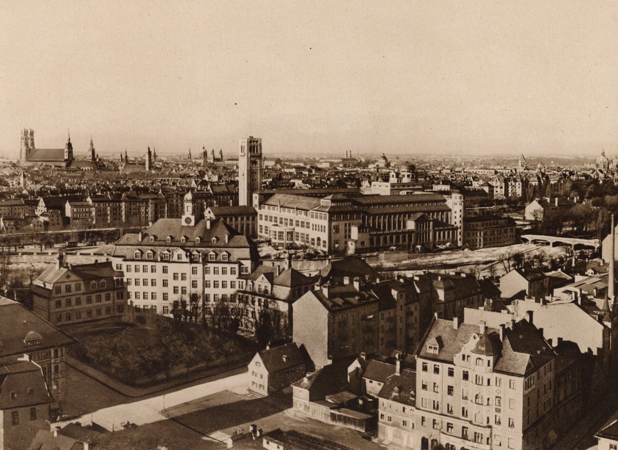 München: Neues Deutsches Museum im Münchner Stadtbild von German Photographer