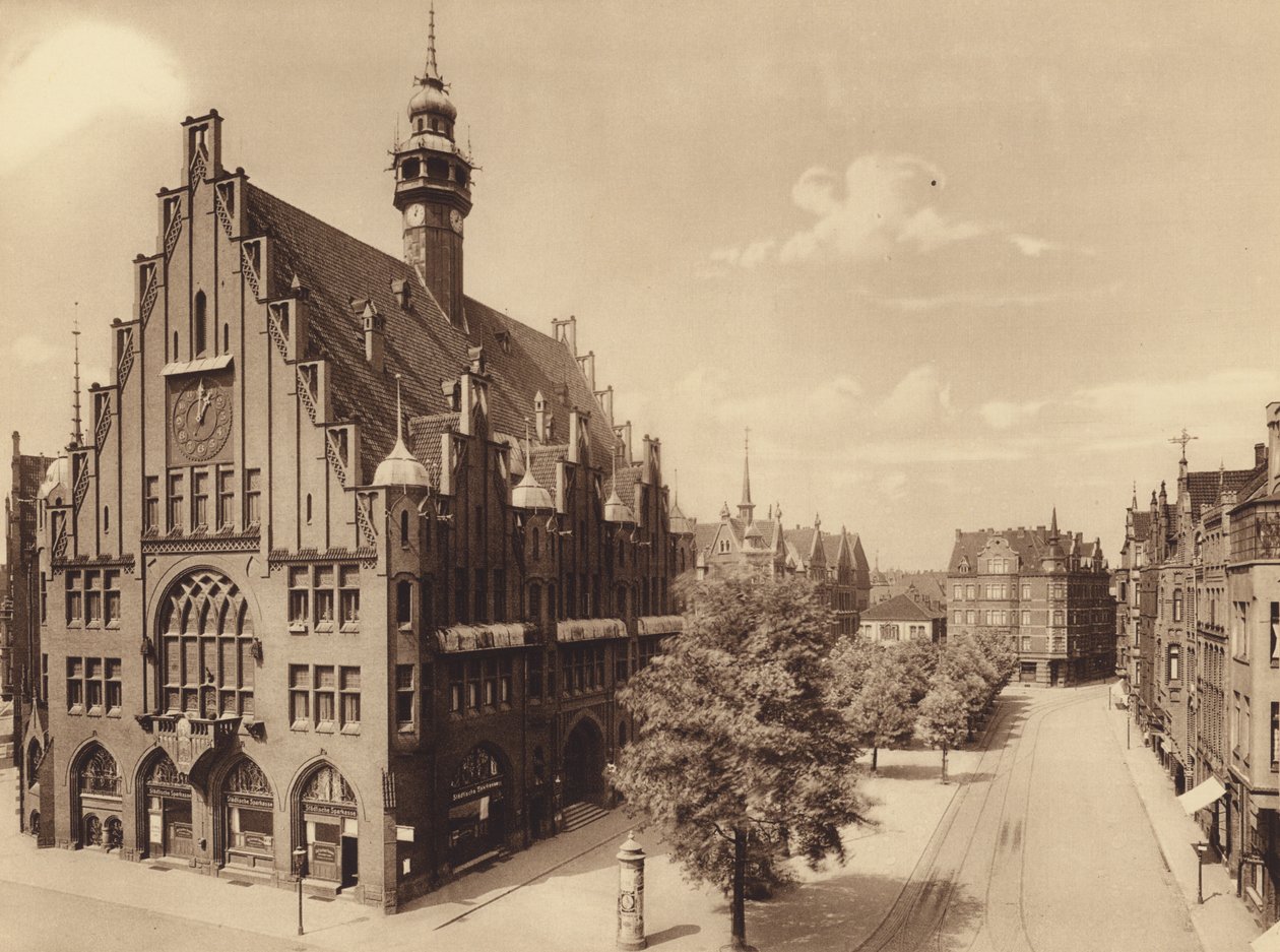 Neues Rathaus, Lindener Marktplatz, Hannover von German Photographer