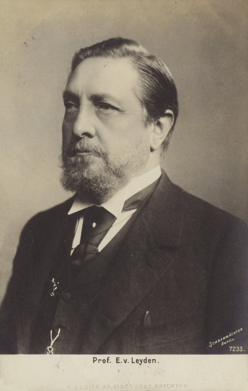 Professor Ernst Viktor von Leyden (1832-1910), deutscher Arzt von German Photographer