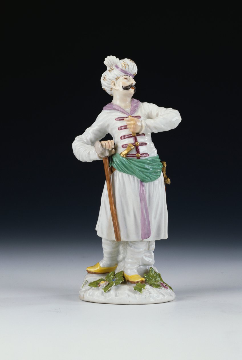 Eine Meissener Figur eines Persers, ca. 1748 von German School