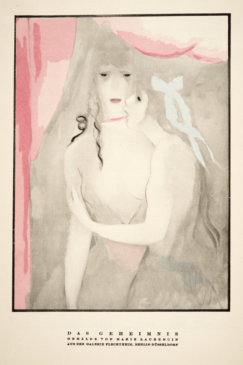 Werbung für Galerie Flechtheim, aus Styl, veröffentlicht 1922 von German School