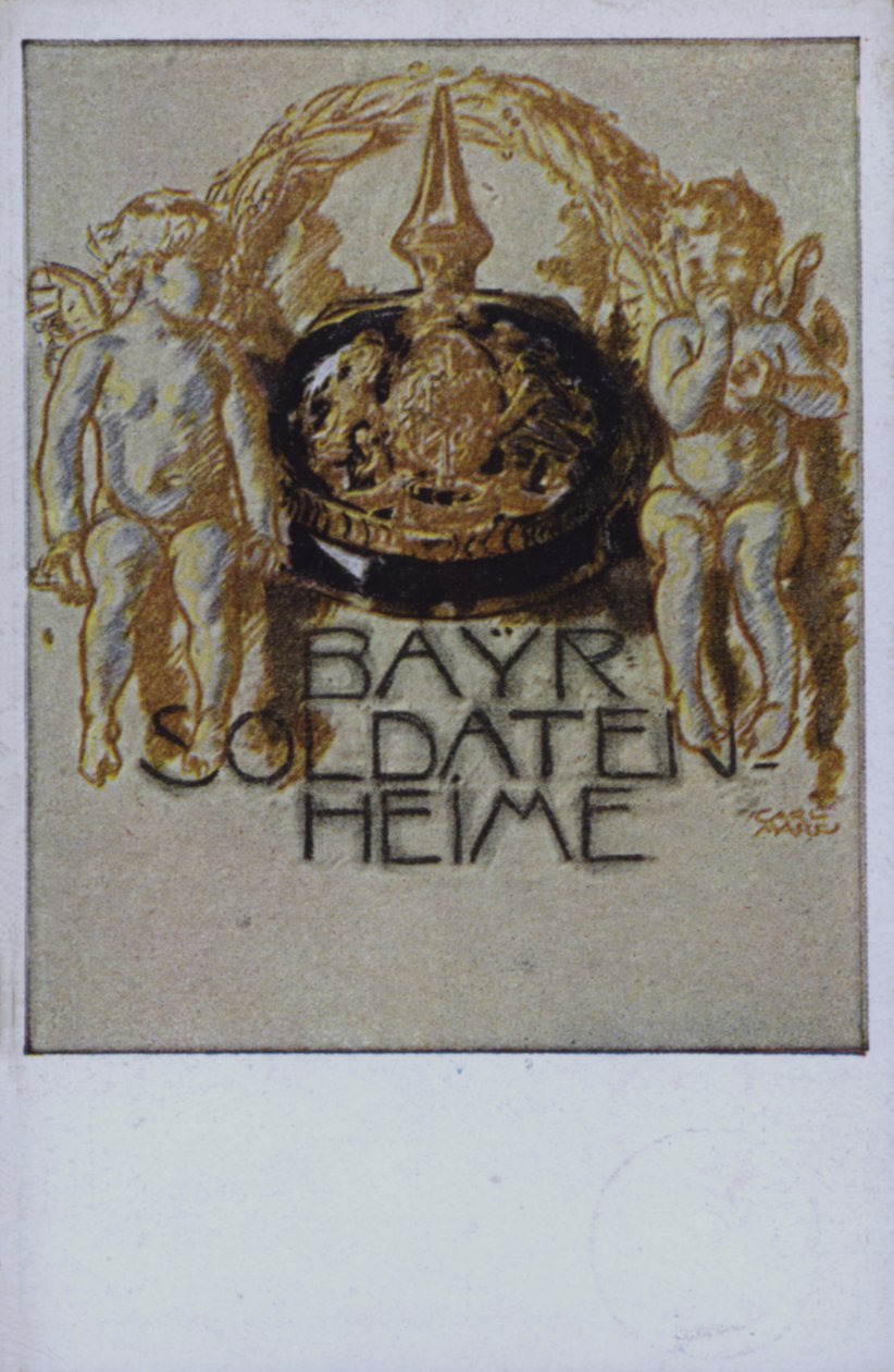 Bayerischer Soldatenhelm von German School