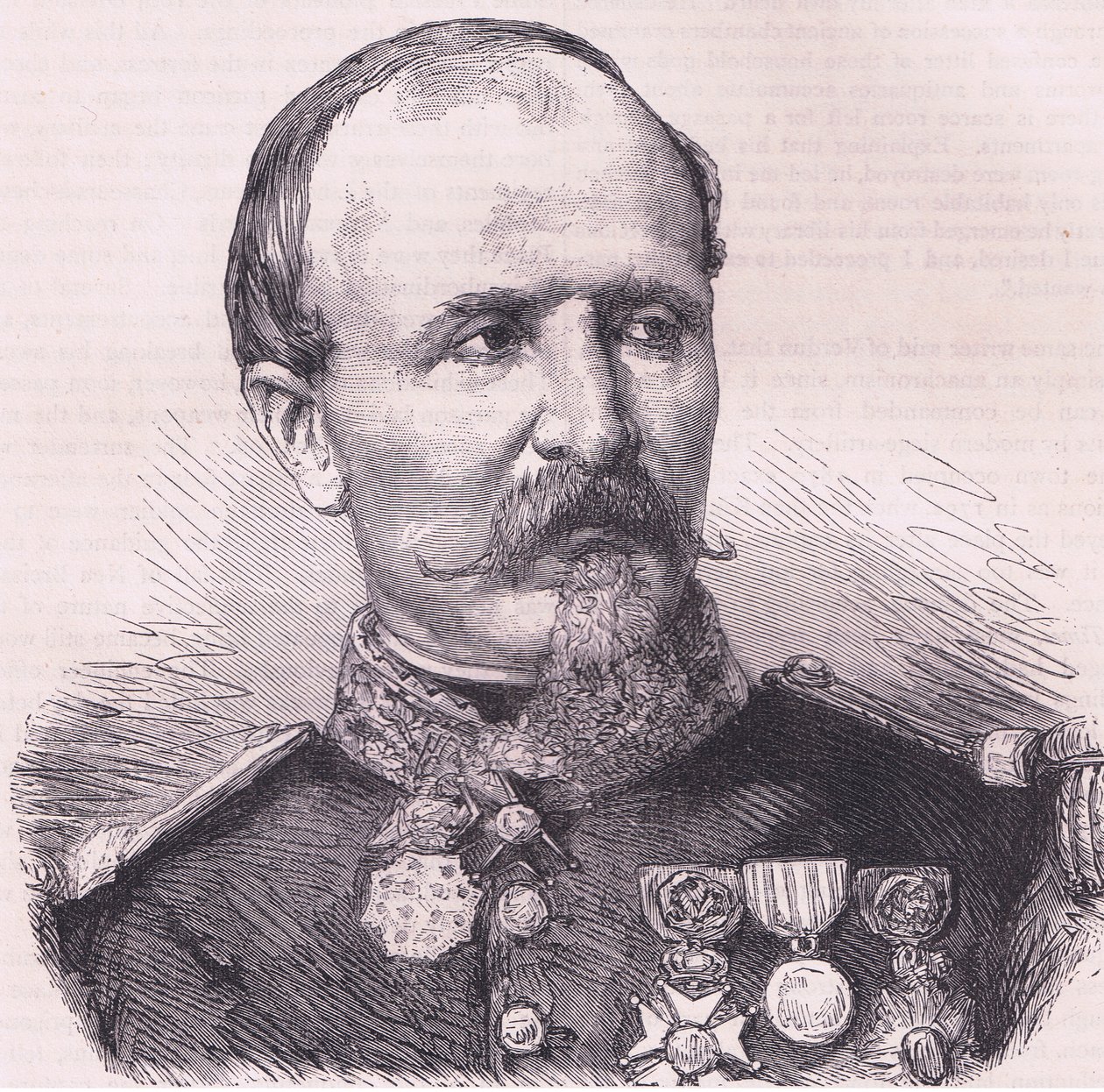 General Chanly, Cassells Geschichte des Krieges zwischen Frankreich und Deutschland, veröffentlicht von Cassell and Company Limited, ca. 1890 von German School