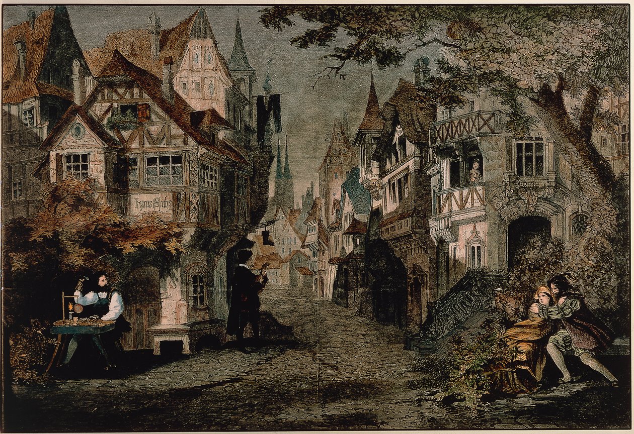 Hans Sachs, Szene 2 aus 