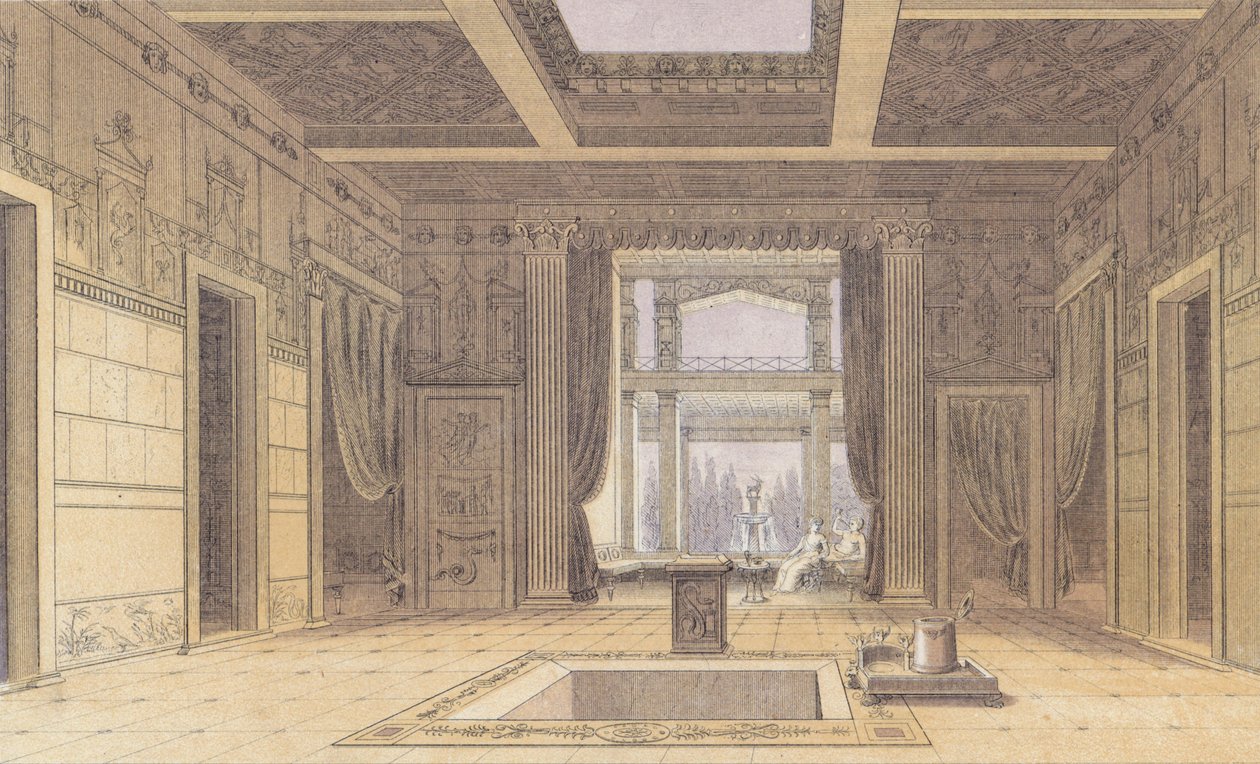 Haus des Sallust, Pompeji, Italien von German School