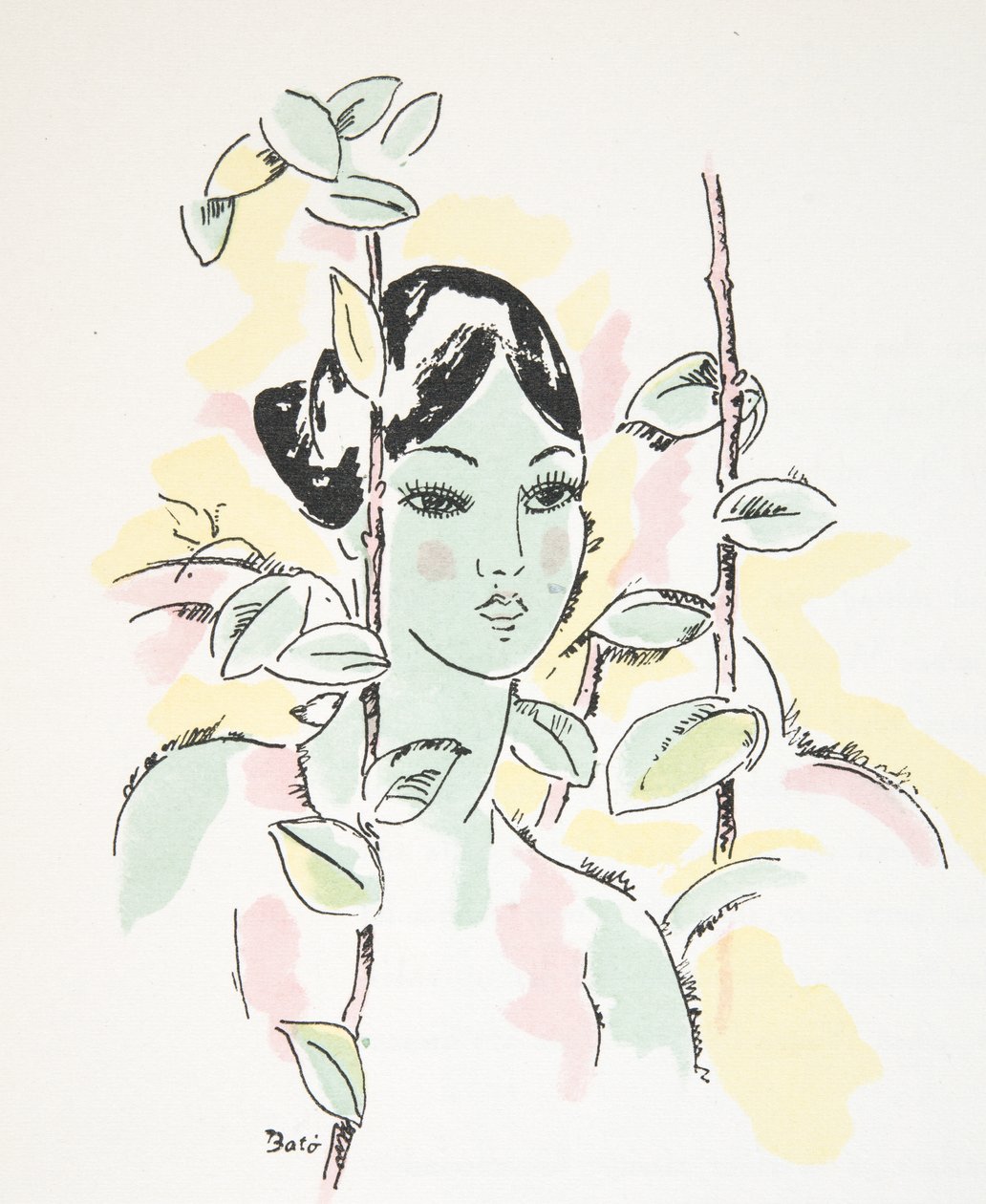 Illustration aus Styl, veröffentlicht 1922 von German School