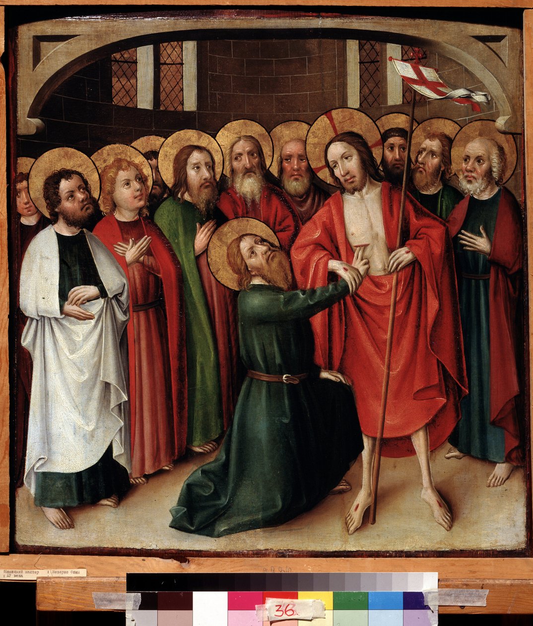 Der Unglaube des heiligen Thomas von German School